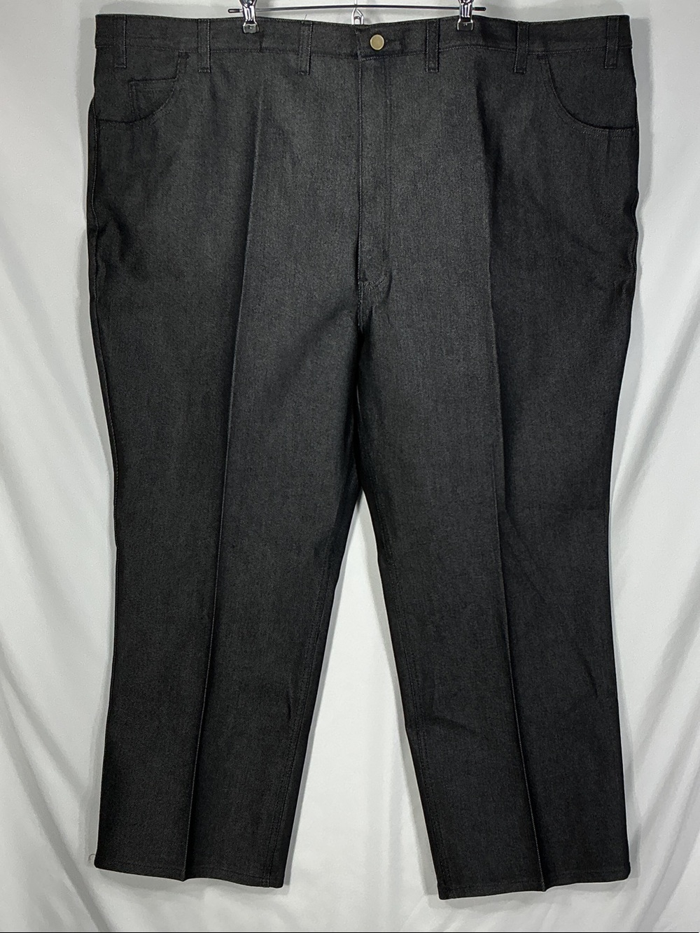 Vintage JCPenney Towncraft Black Jeans Big & Tall Men's 58x30 NWT